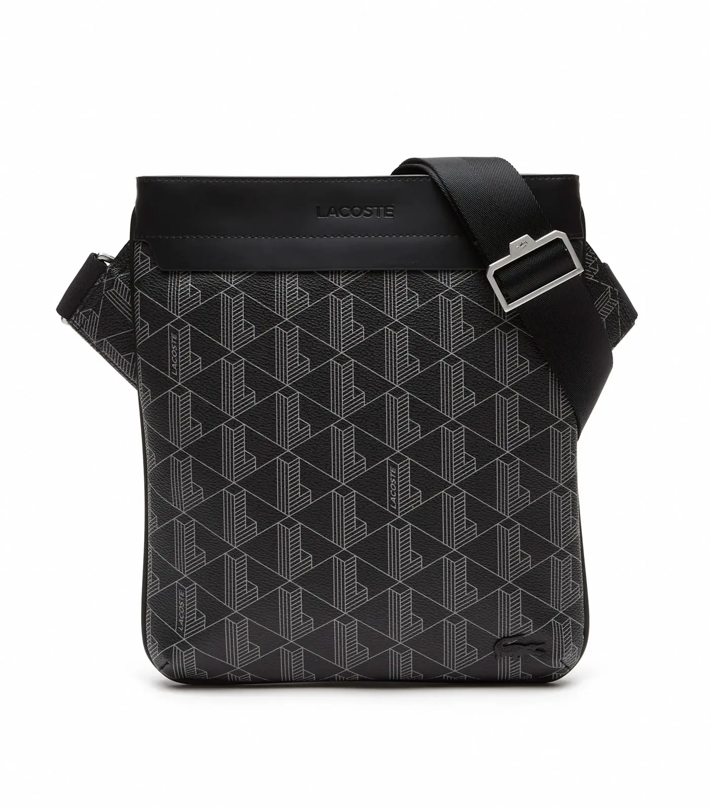 The Blend Slimline Satchel Monogram Noir Gris